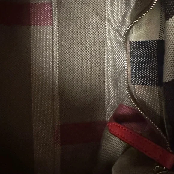 Beautiful BURBERRY bucket bag Red Leather Women's Bag - Picture 8 of 16